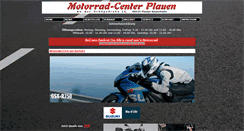 Desktop Screenshot of motorrad-center-plauen.de